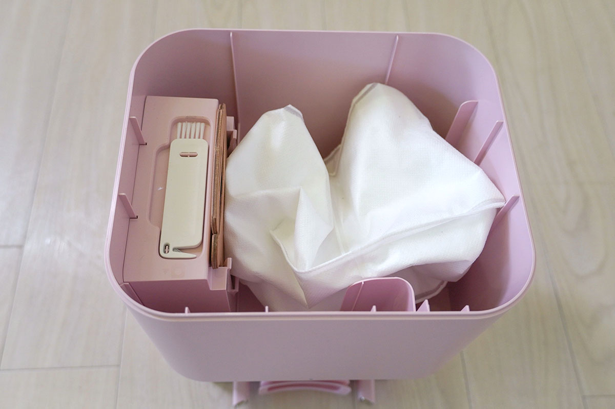 約90日分のゴミを溜めておけます