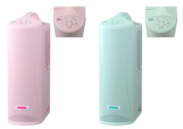 CORONA×リカちゃん　カラフルポップな衣類乾燥除湿機 LD-0503CS