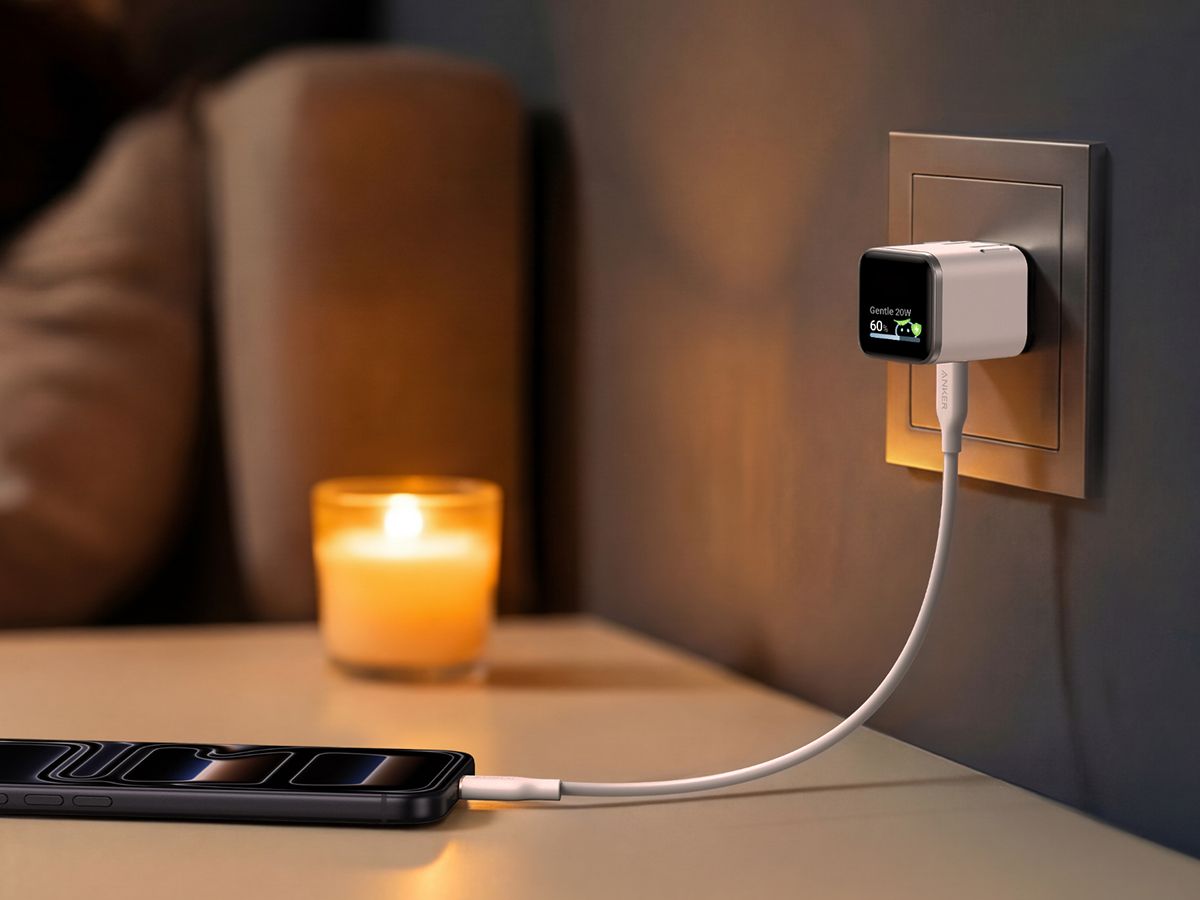 充電状況に応じてオリジナルキャラクターの表情や動きが変化する