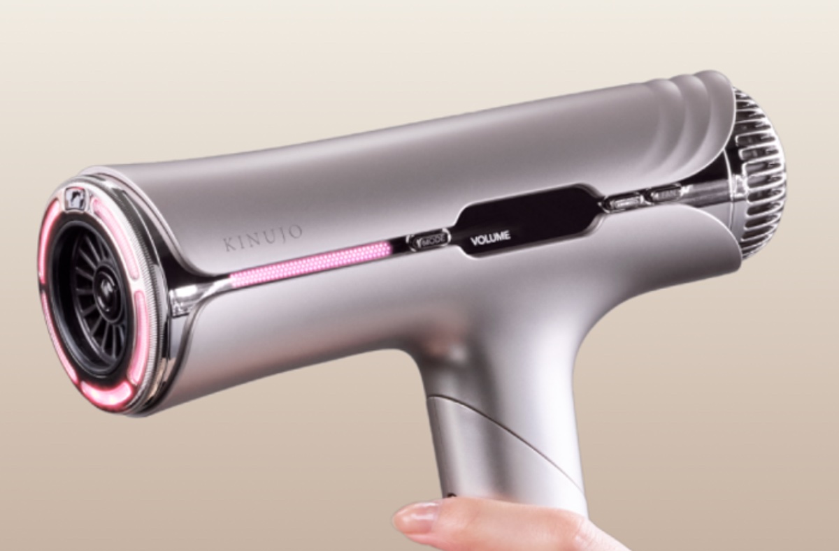 KINUJO史上最も心地よいシルク速乾を目指した大風量×軽量設計