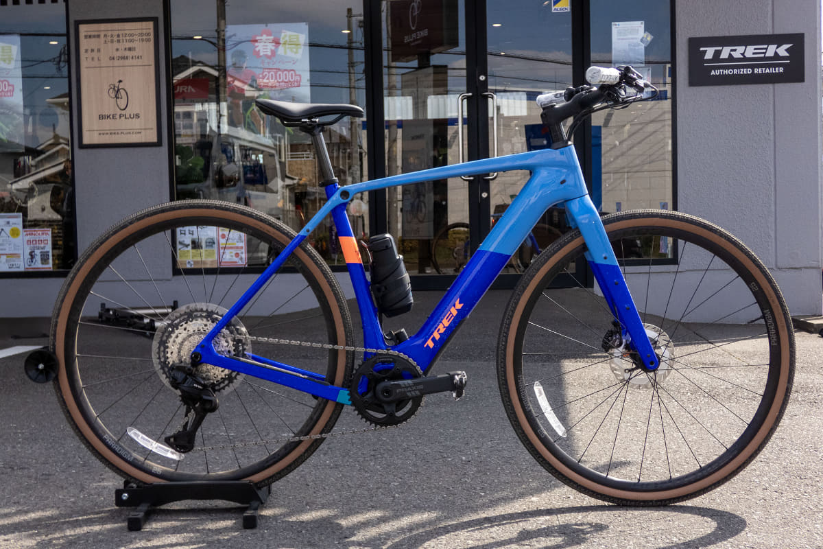 トレック「Checkpoint+ SL 5」。なんか雰囲気が違うような……