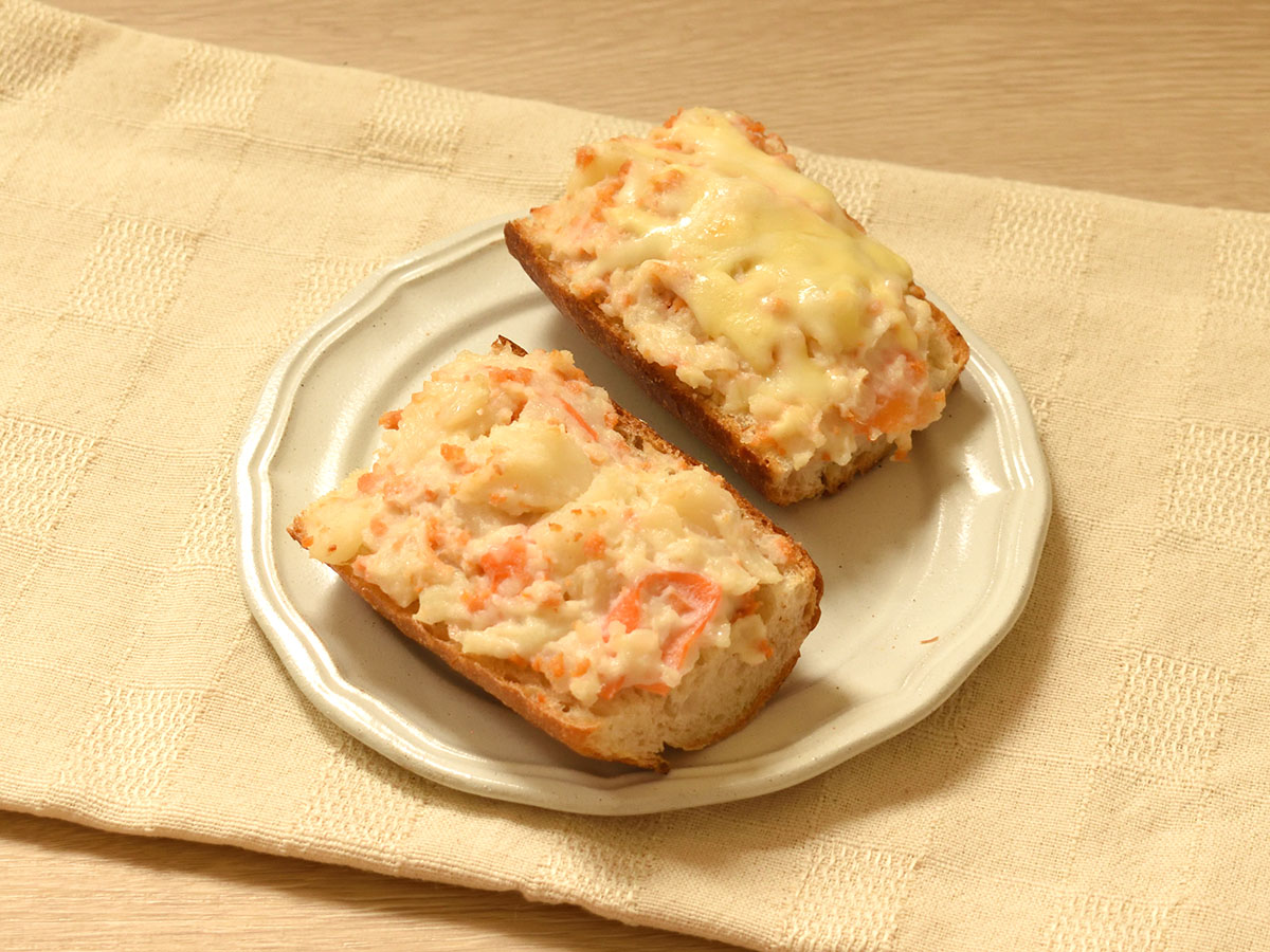 ボリュームのある惣菜パンです