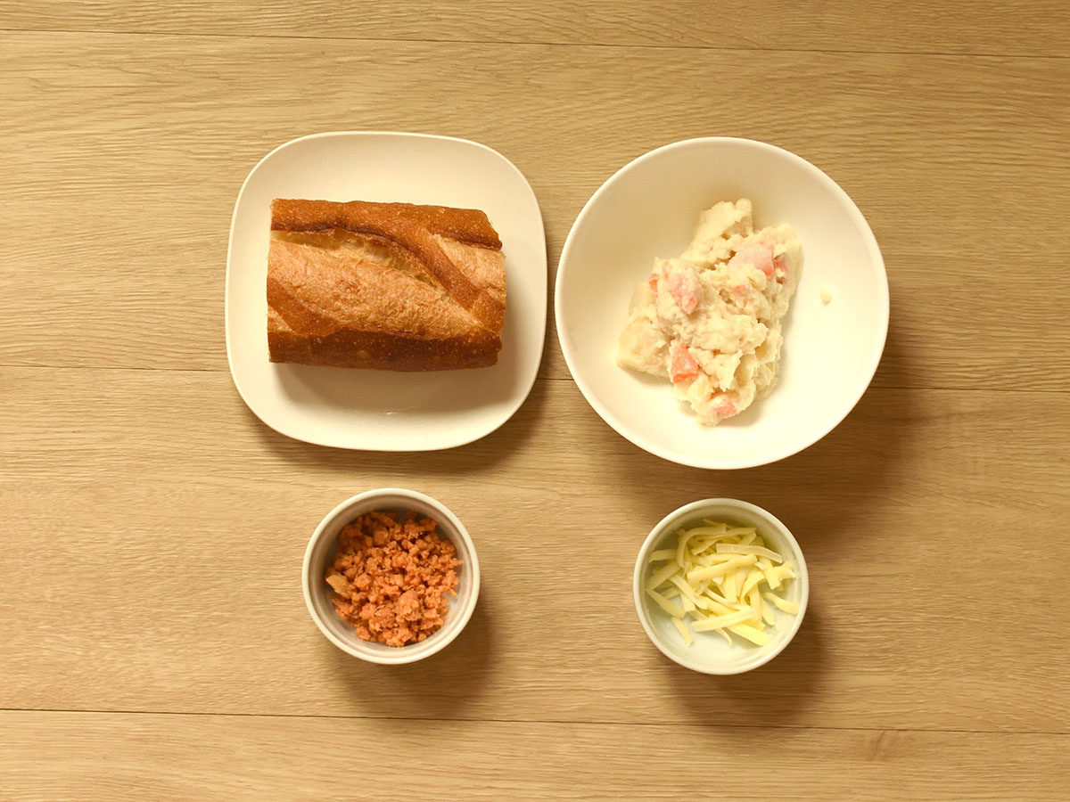 チーズはお好みで使用してください