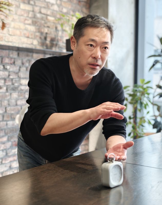 「時刻と時間は全く違うものだ」と語る寺尾さん