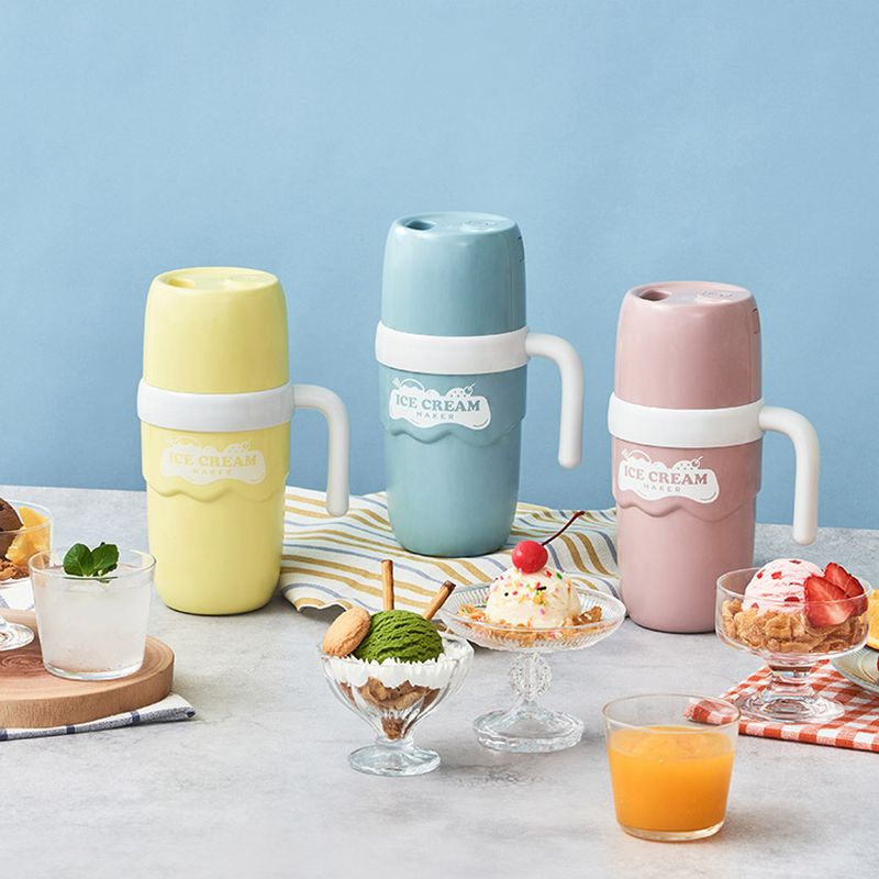 アイススラリーも自動で作れるアイスクリームメーカー LCAKC004