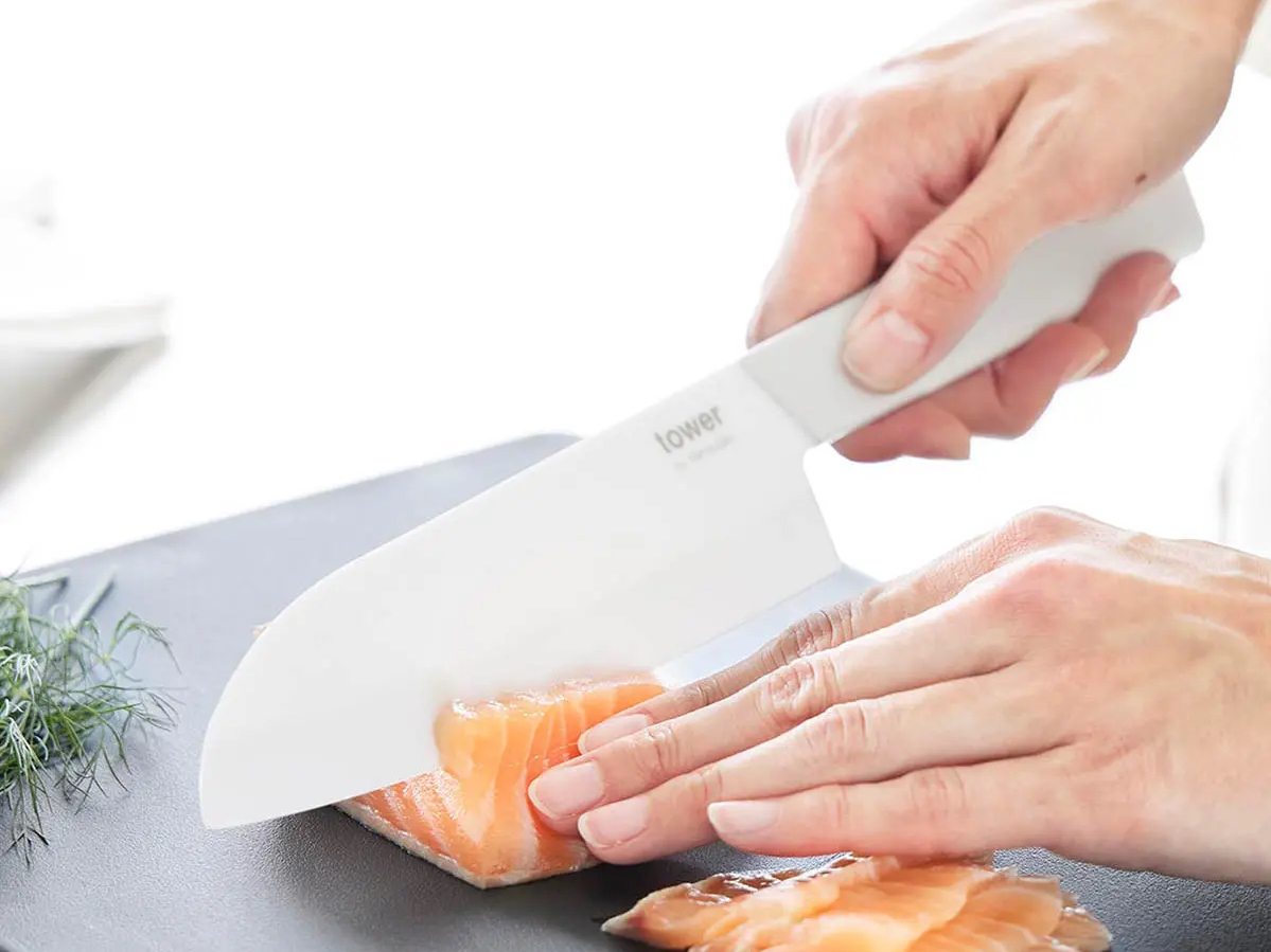 セラミックナイフ タワー 三徳 16.5cm