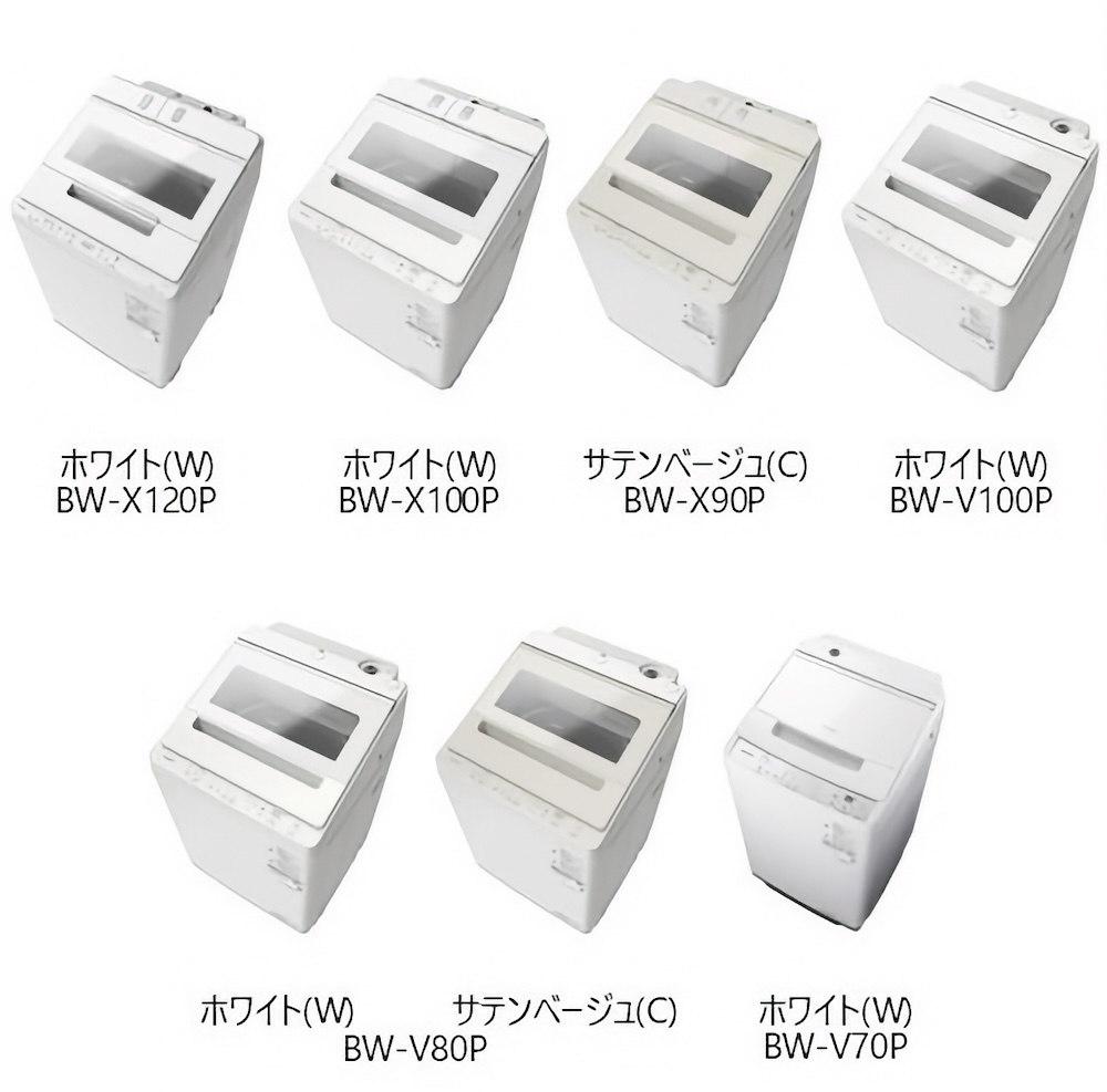 全自動洗濯機「ビートウォッシュ」の新モデル6機種を発売する