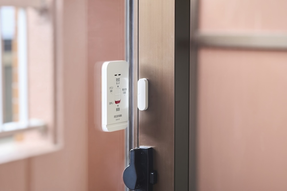 リモコン付き窓用防犯アラーム