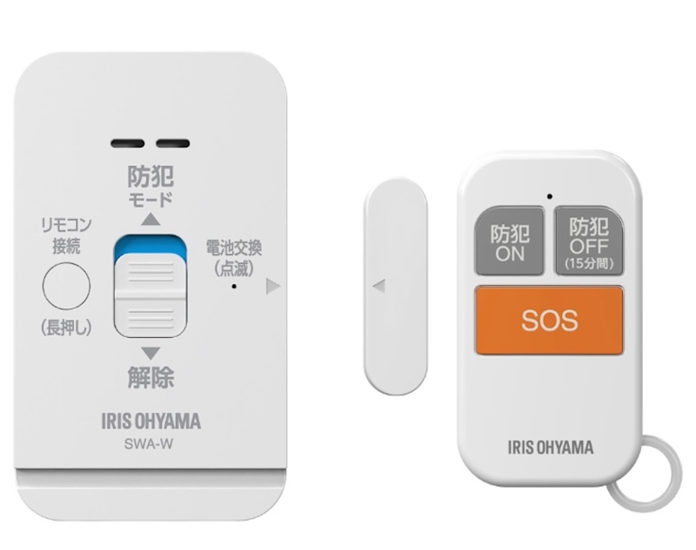 本体とマグネット、リモコンで構成
