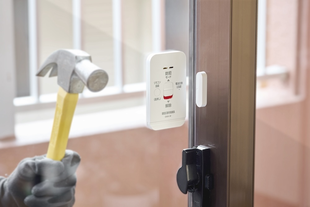 衝撃や破壊を検知する「衝撃検知」