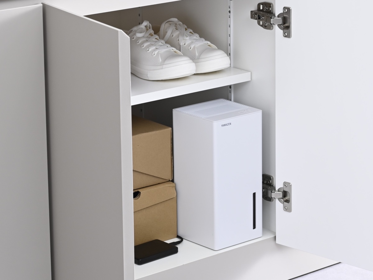 狭いスペースの除湿に最適