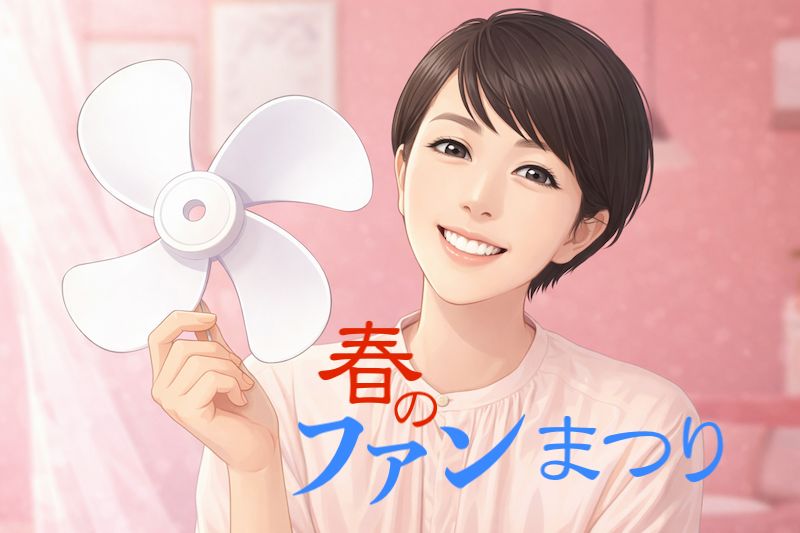 酷暑・猛暑に向けて「春のファンまつり2026」が開催中