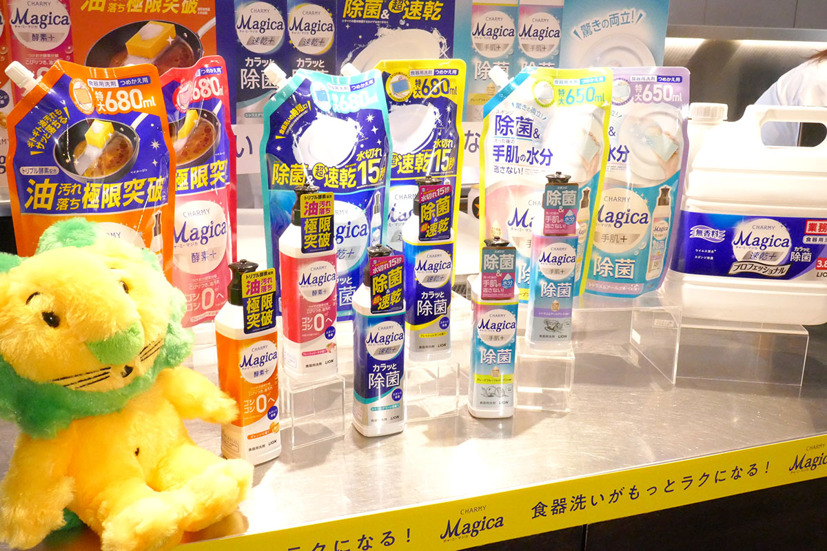 改良した「酵素+」「速乾+」と新登場の「手肌+除菌」