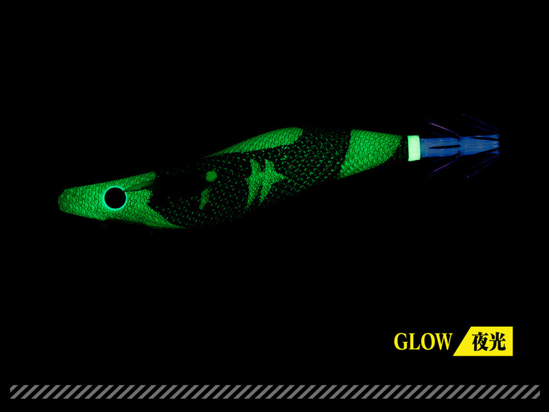 ボディと付け根はGLOW仕様