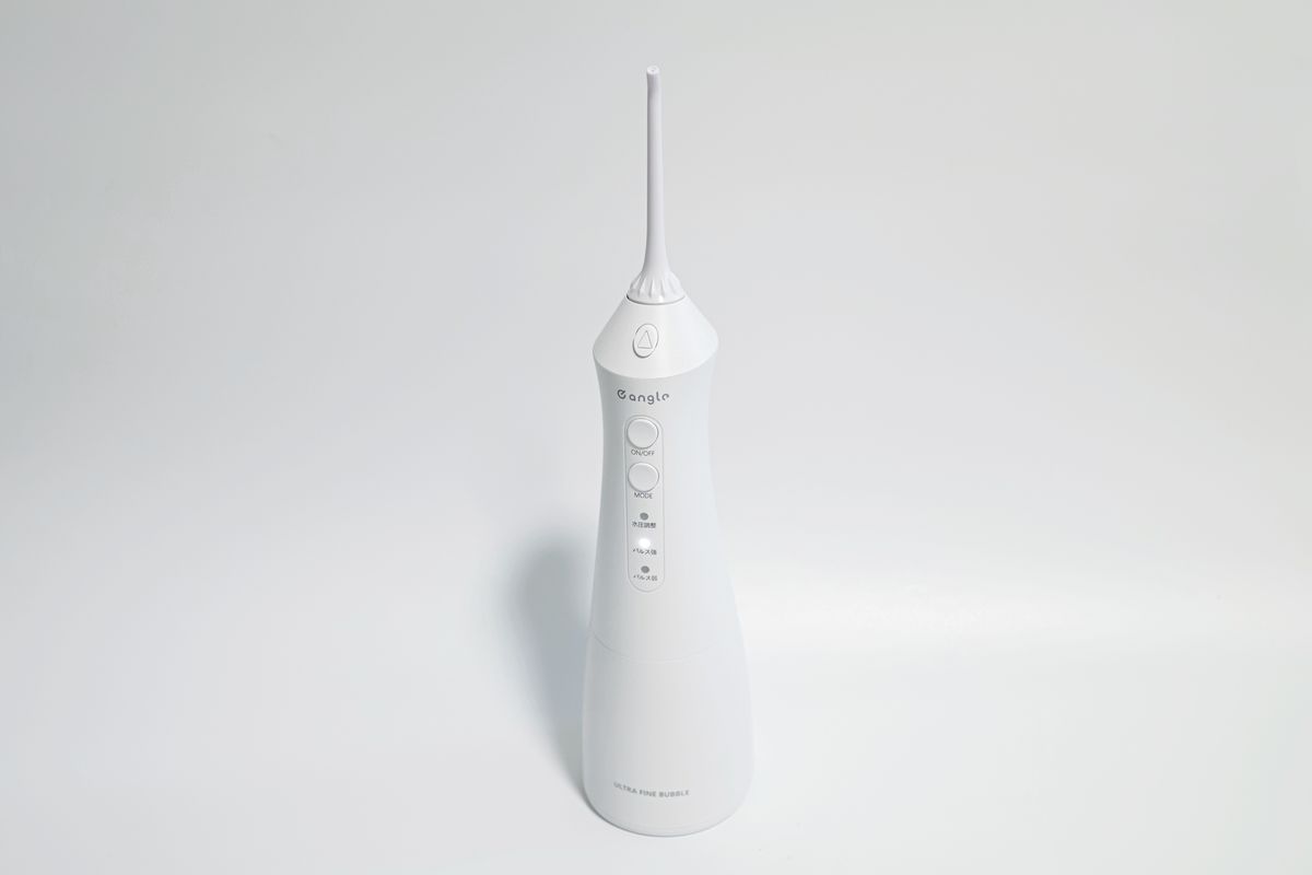 エディオン「e angle」のウルトラファインバブルフロッサー「ANG-OI30-A-WH」を試してみた