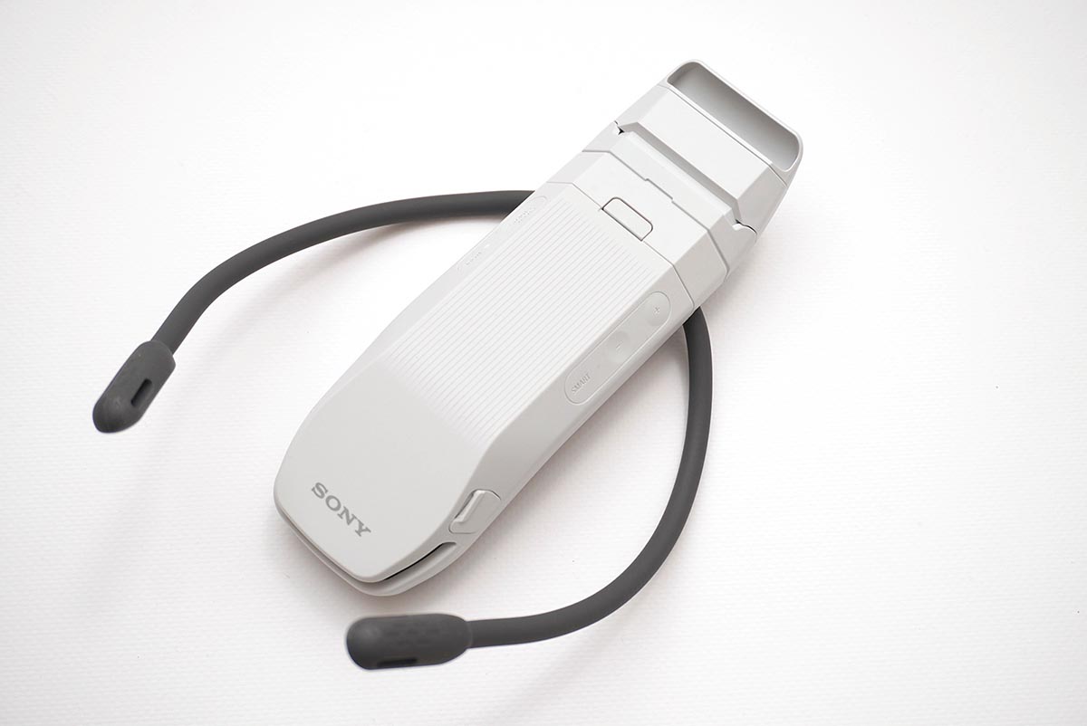 アジャスタブル・エアフローパーツを装着したREON POCKET PRO Plus