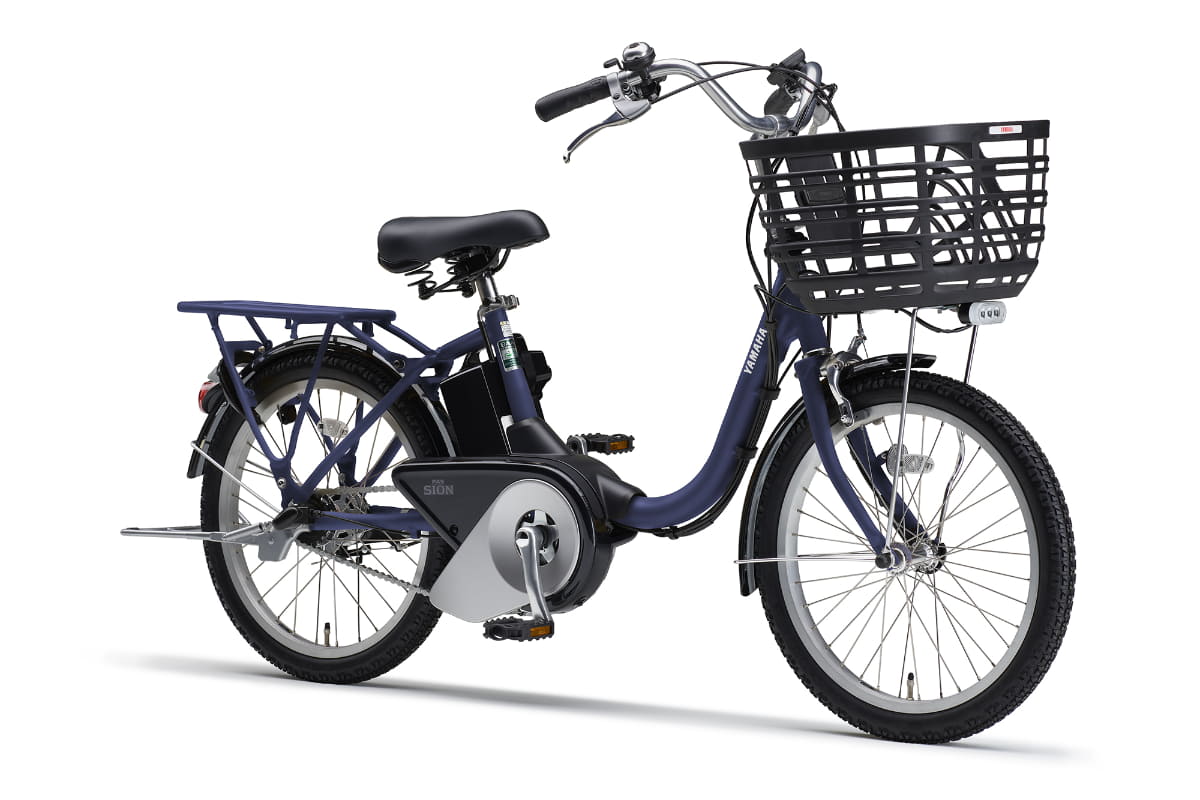 ヤマハ「PAS SION-U」2026年モデル。カラーはマットインディゴ