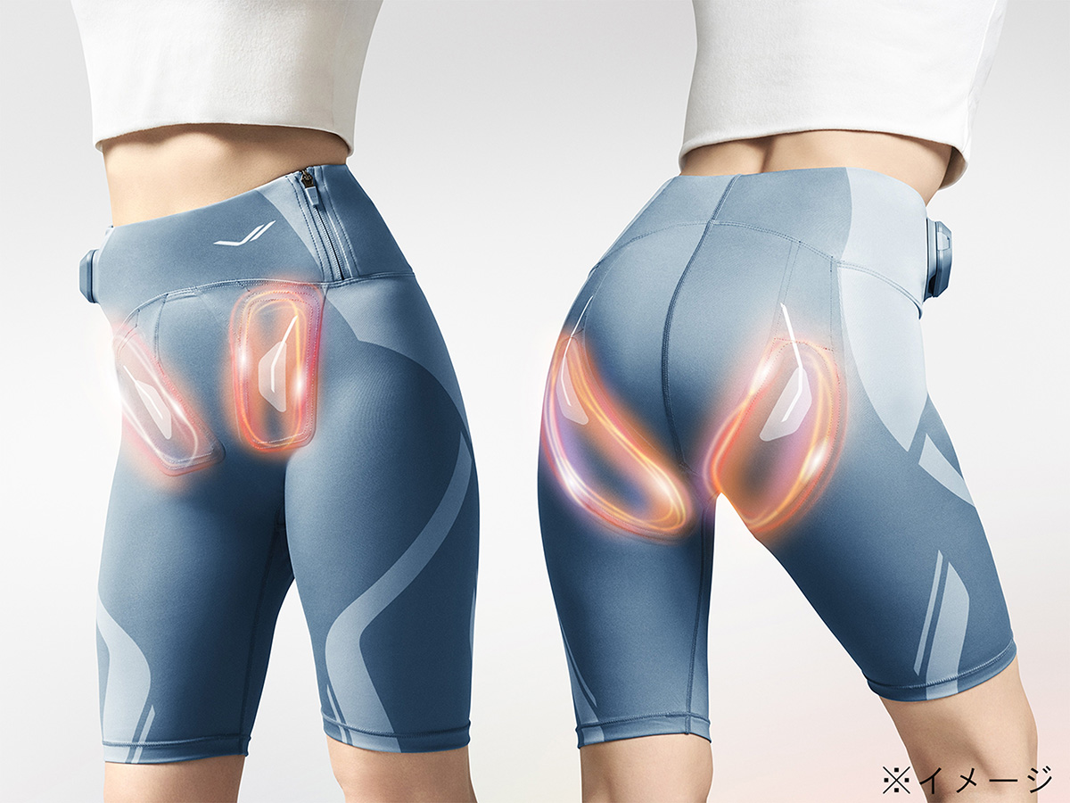 腸腰筋/腹直筋下部/大臀筋/骨盤底筋の4つの筋肉に同時にアプローチ