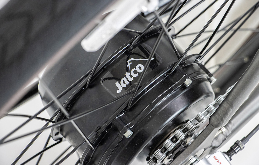 ドライブユニット「GLIDE AXCEL」はリアハブに搭載される