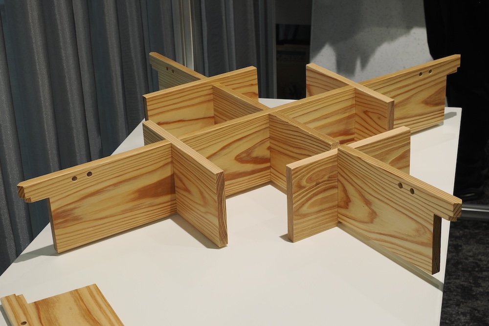 国産の木材を使用している