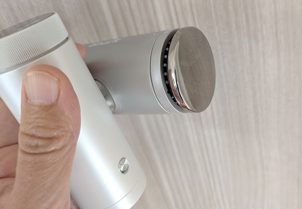 冷却プレートをセットしたところ