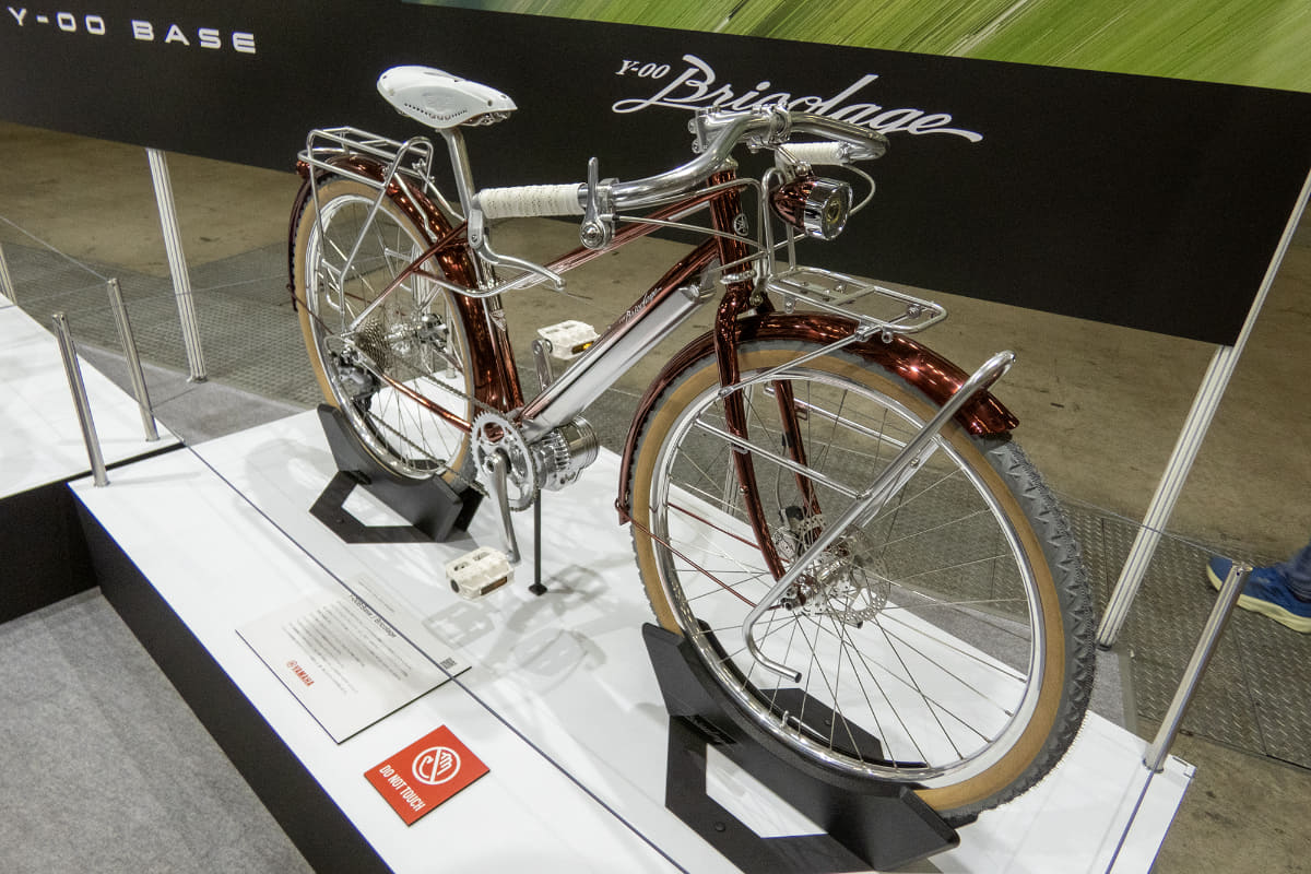 Japan Mobility Show 2025で話題となった参考出展車も展示。こちらは「Y-00B:Bricolage」