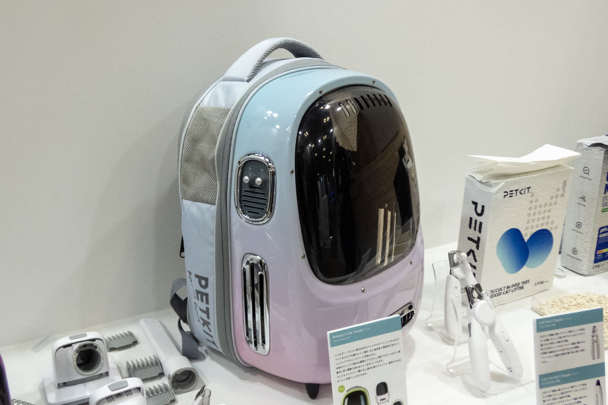 PETKIT(ペットキット)のキャリーバッグ。価格は12,360円