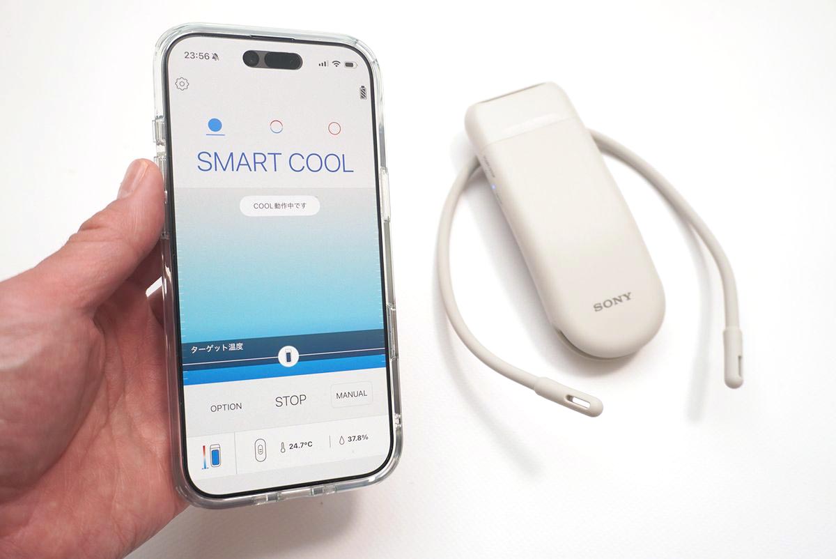 REON POCKETアプリで本体設定、主要な機能の操作を行ないます