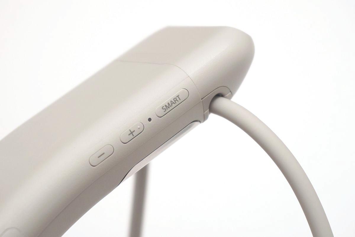 SMARTモードの切り替えも本体のボタンから行なえます