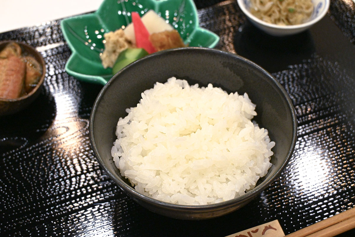 実際に炊いたごはんは、噛みごたえがあり、しっかり米の甘みを感じられる