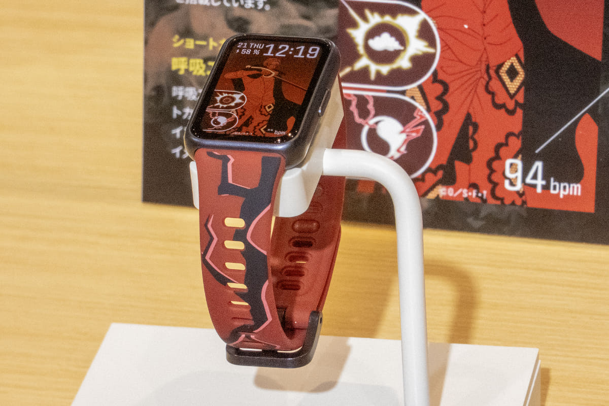 シャンクスモデルは赤を基調としたカラーリングを採用