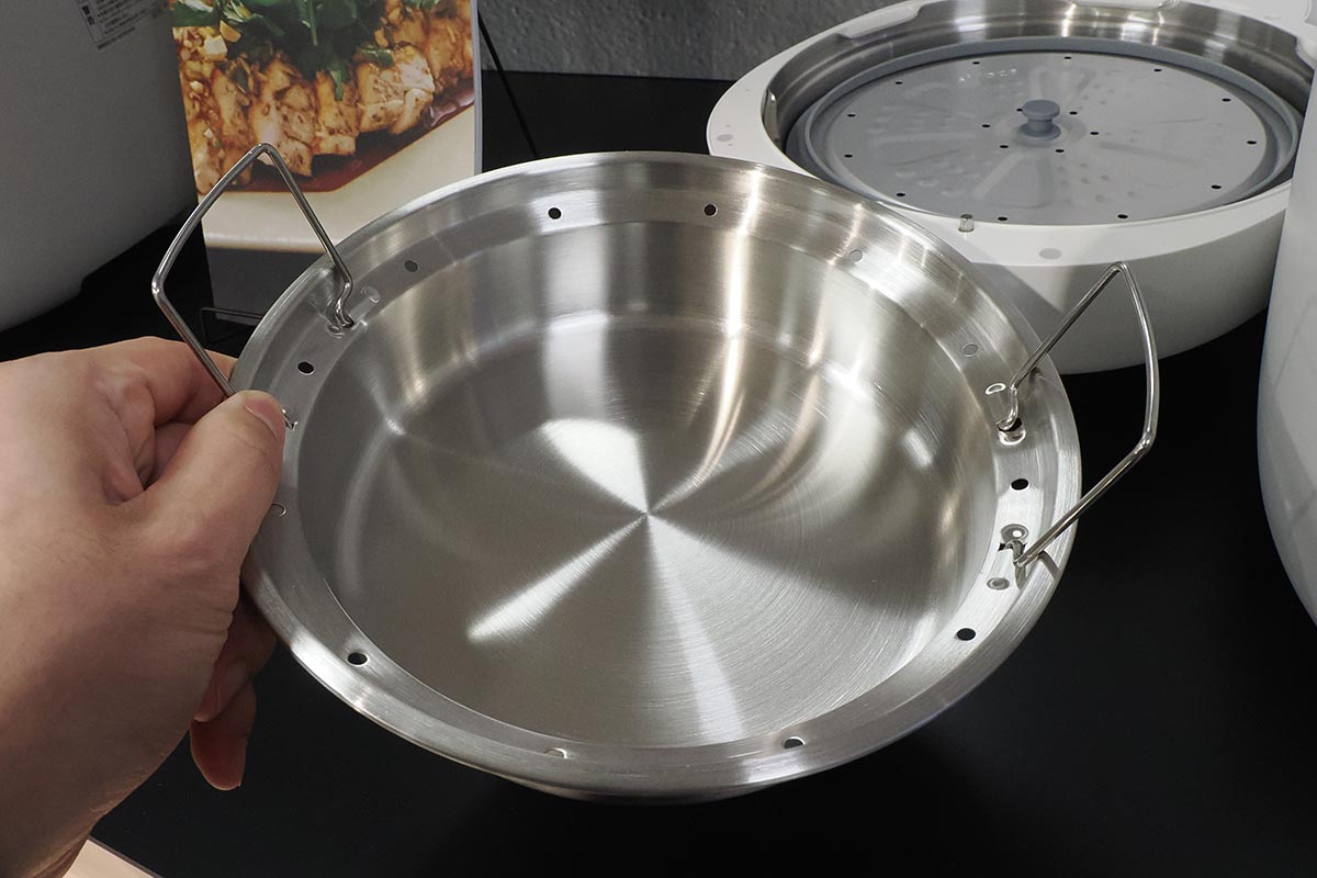 付属の同時調理容器