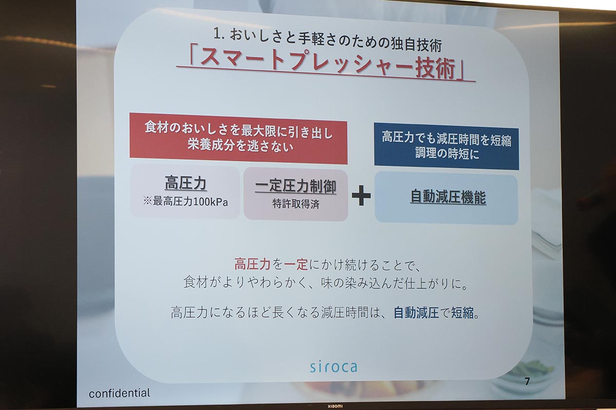 スマートプレッシャー技術