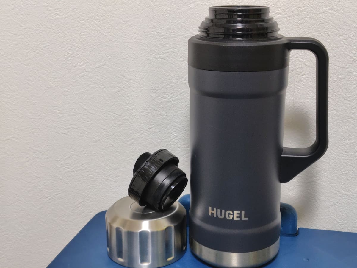 「HUGEL 真空断熱マグボトル」1.9Lモデル