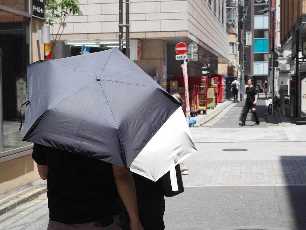 男性が差しても違和感の全くないデザイン