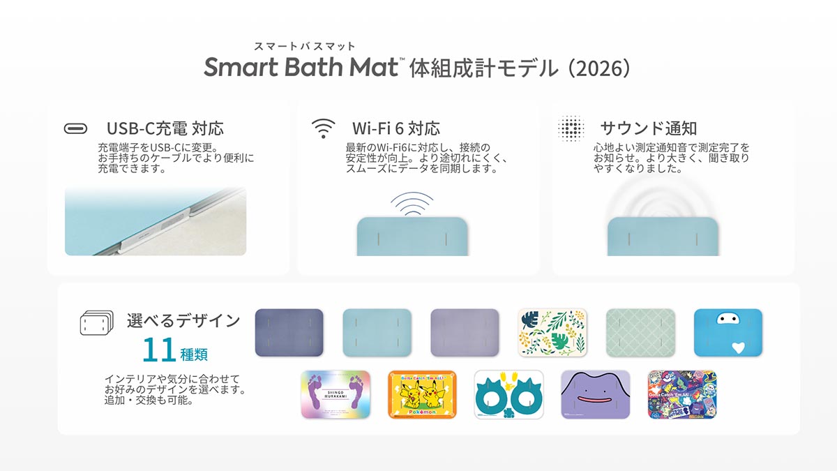 新モデルの特徴