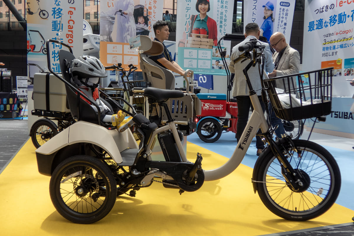 こちらは子乗せ仕様の参考出展車