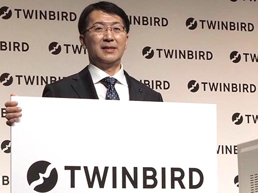 ツインバードの野水重明社長(2021年撮影)