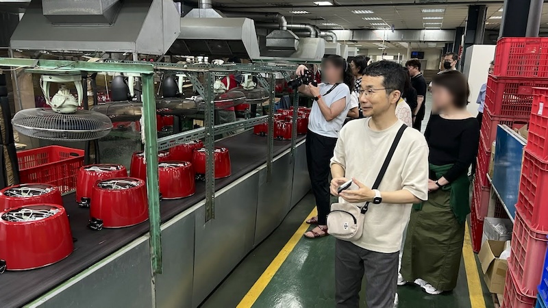 日本の家電メディアとしては初潜入?
