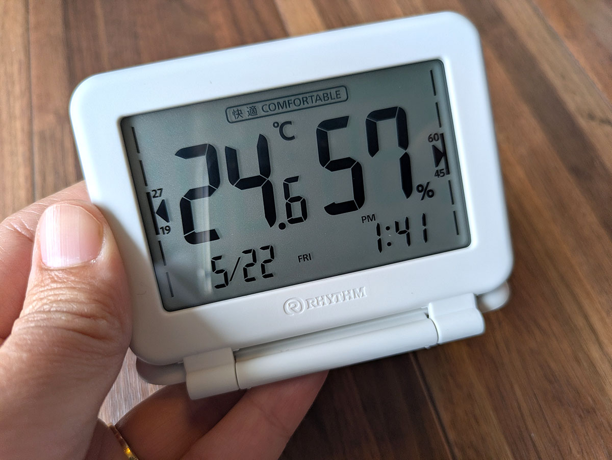 リズムの「COMFOMETER Portable(コンフォメーター ポータブル)」