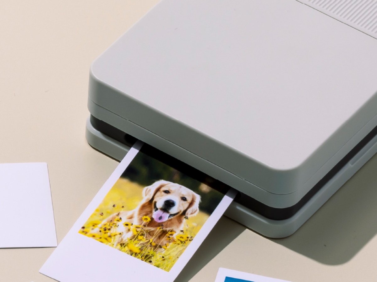 スマホ写真用のコンパクトなプリンター