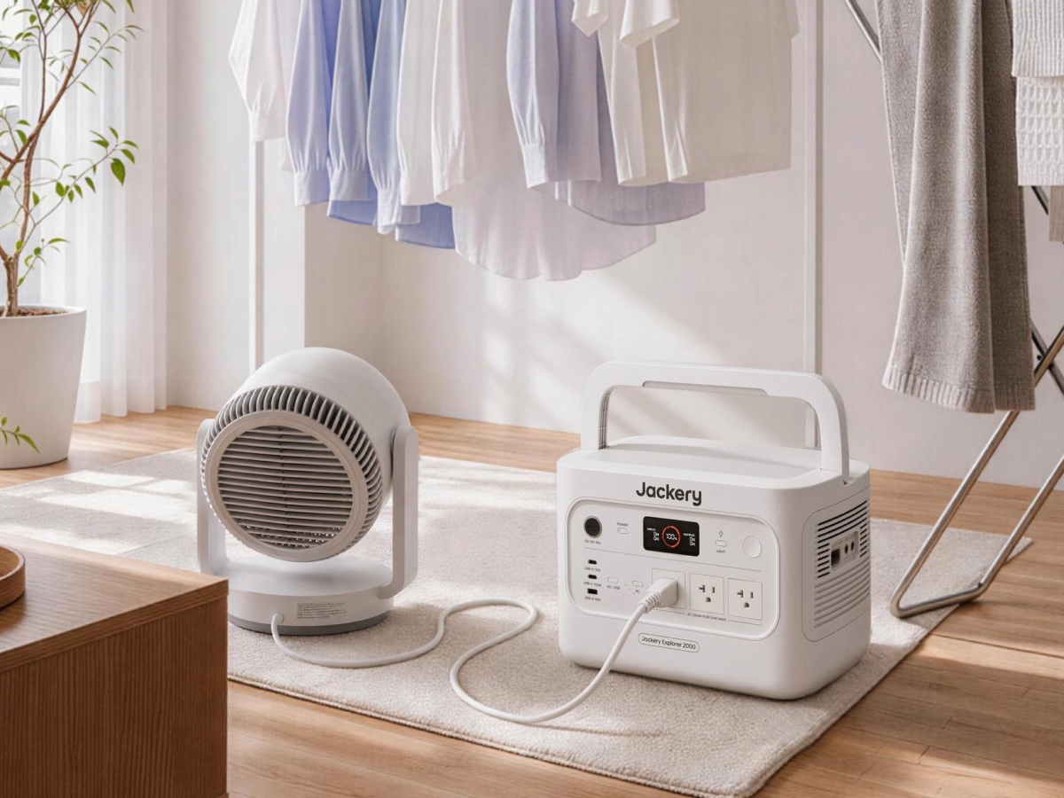 定格2,200Wの高出力でほとんどの家電を稼働できる
