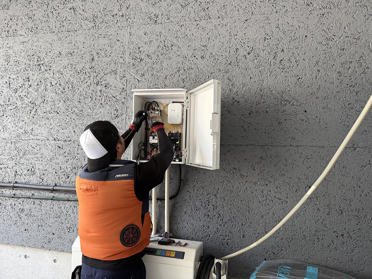 RPR(逆電力継電器)も設置