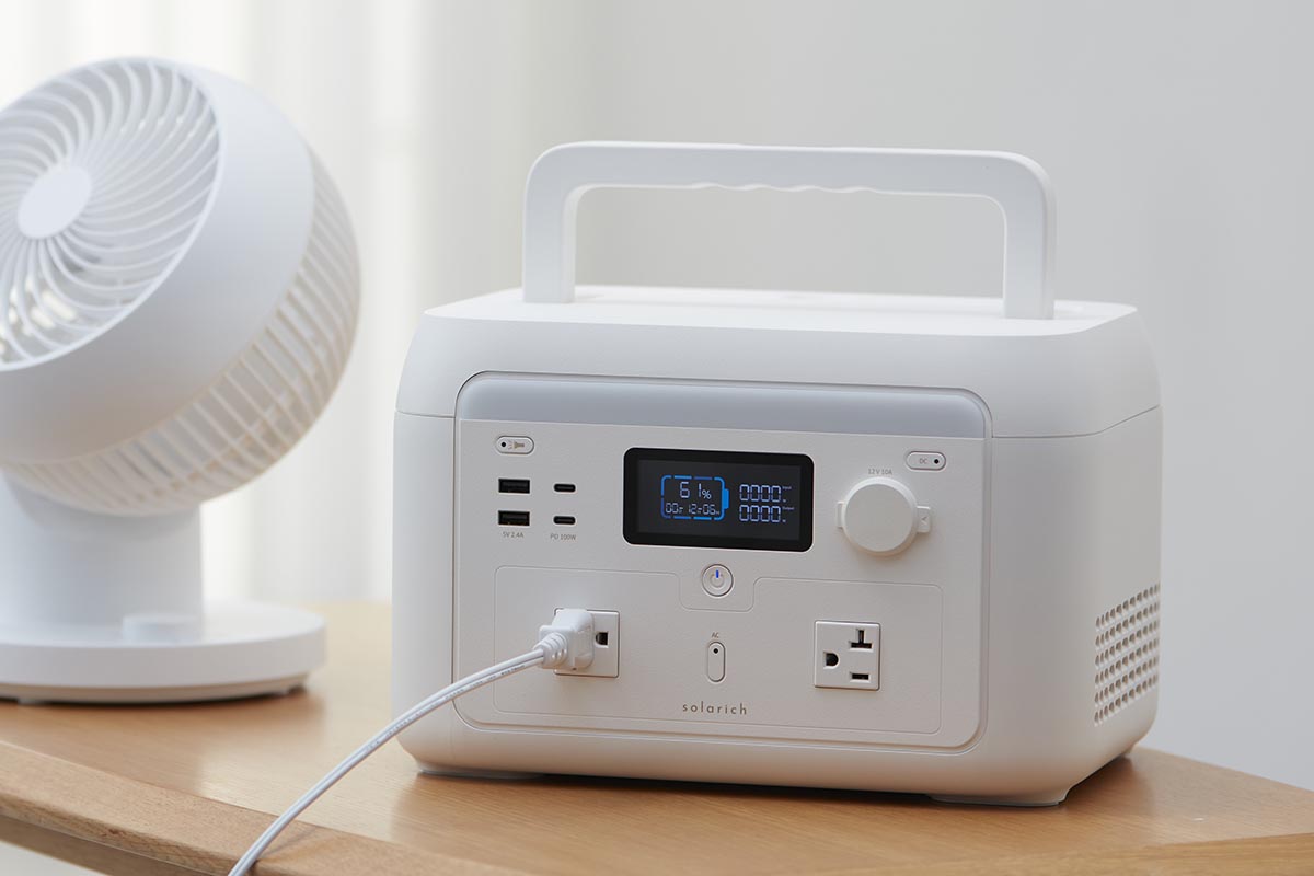 ポータブル電源のソラリッチ
