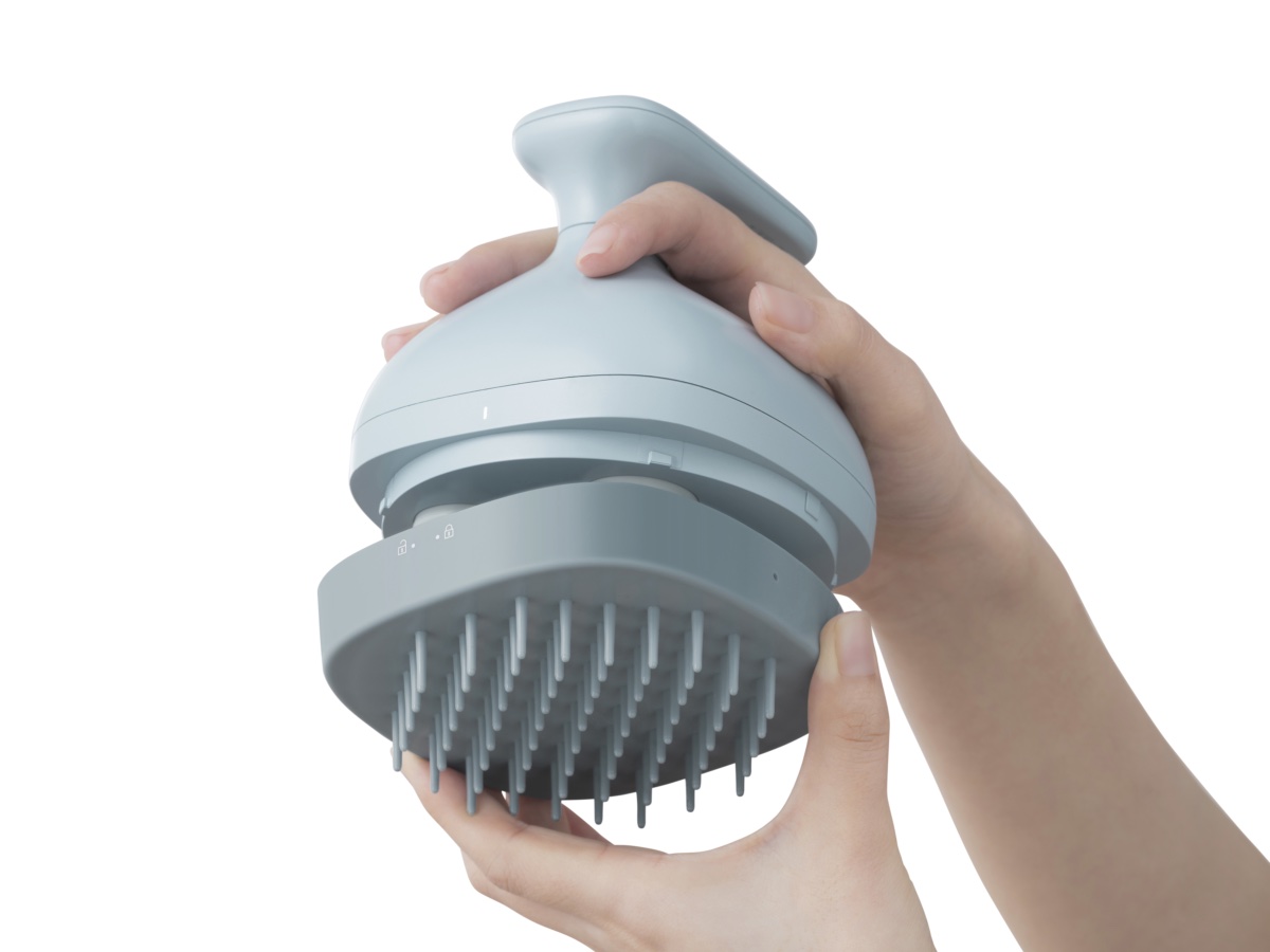 トリートメントを浸透させるヘアケアアタッチメント
