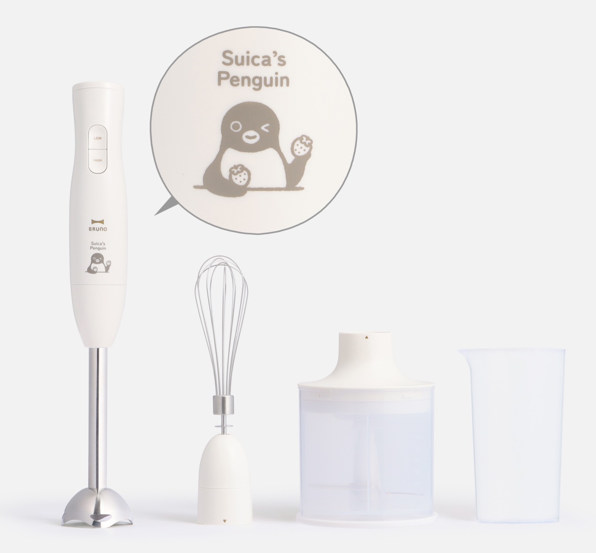 Suicaのペンギン×BRUNO マルチスティックブレンダー