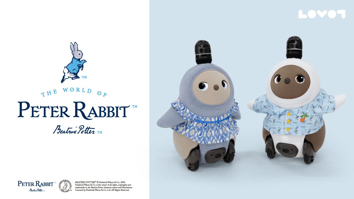「Peter Rabbit×LOVOT」コラボレーションアイテム