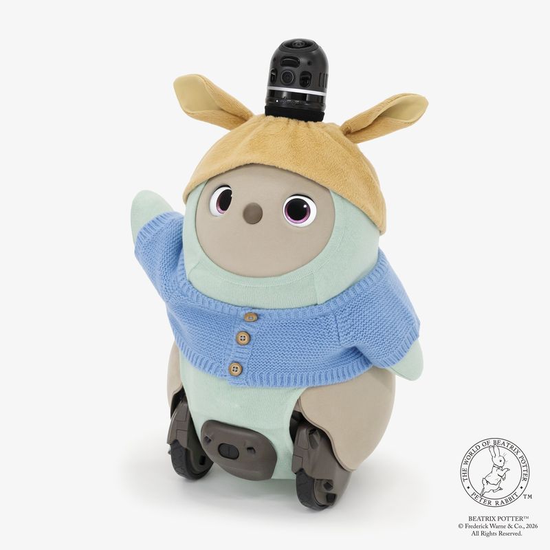 「Peter Rabbit×LOVOT ブルージャケットスタイル」