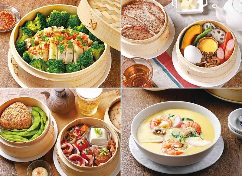 冷凍食品もふっくら蒸し上げるほか、冷やごはんの温め直しにも対応