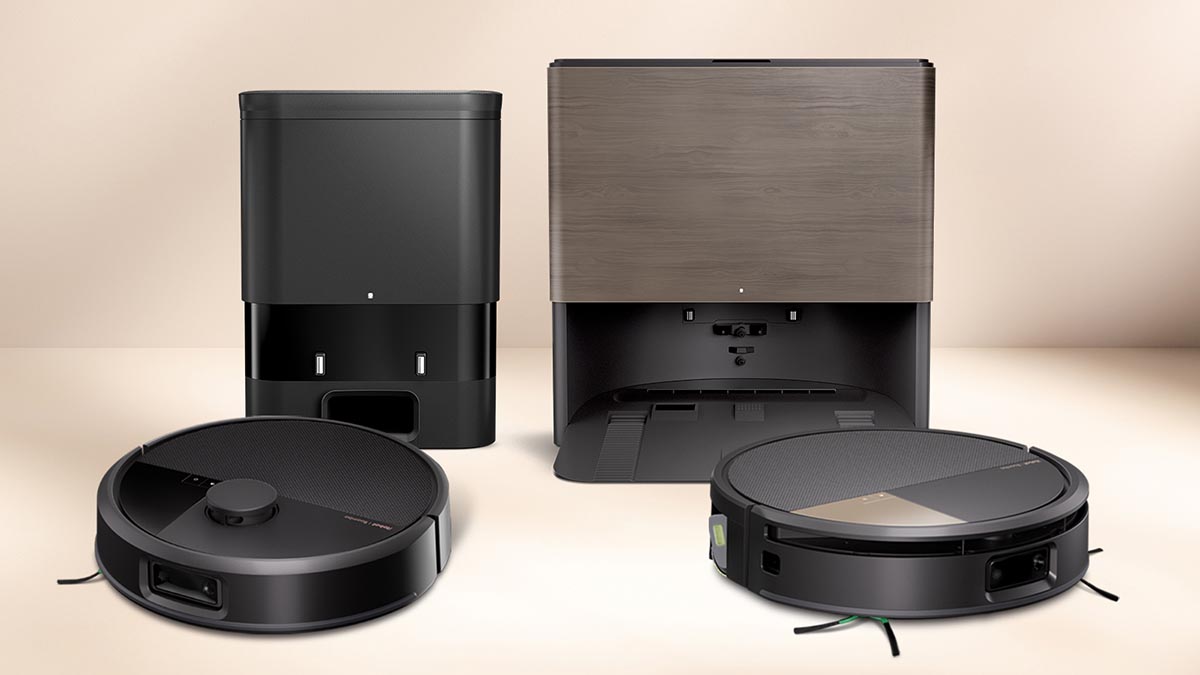 左がRoomba Max 775 Combo、右がRoomba Max 715 Vac